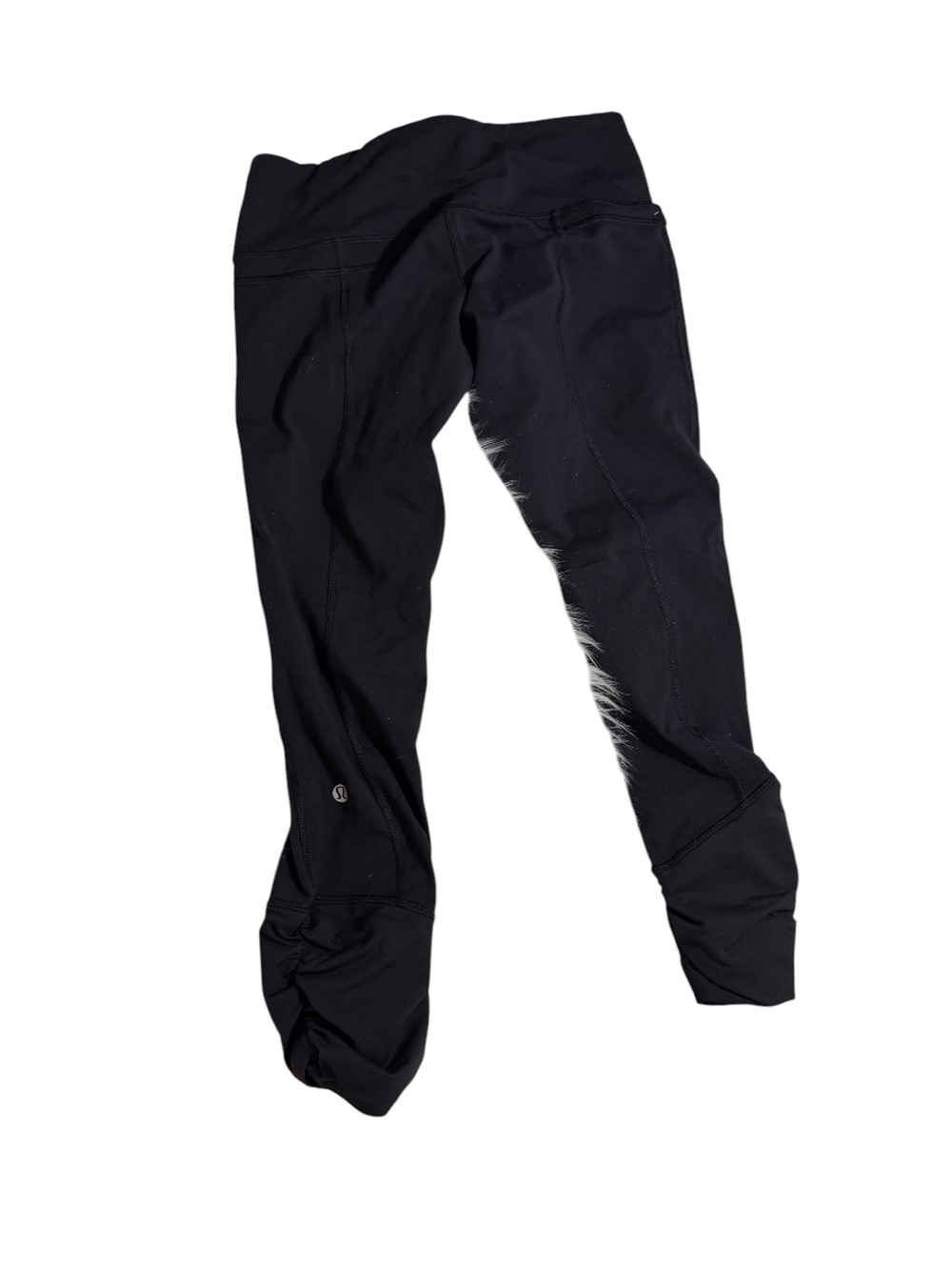 Lululemon Black Sculpting Crop Leggings Size 6